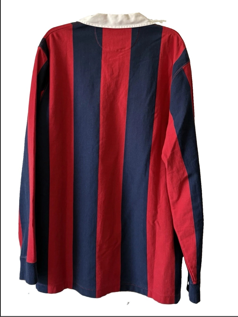 Ralph Lauren Navy & Red Lace-Up Rugby Polo Team USA Paris Olympics 2025 - Picture 7 of 7